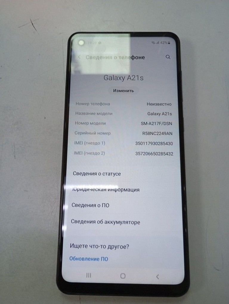 Samsung galaxy a21s a217f 3/32gb Код:01-200932069. Зображення 7