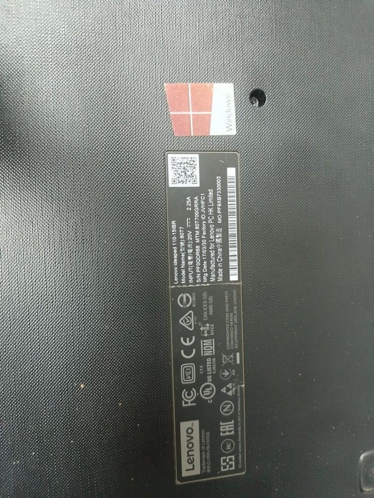 Купити Lenovo 15/celeron n3060 ddr3/2gb ddr3/hdd 500 gb/ssd *відсутній/*інтегрована Б/У