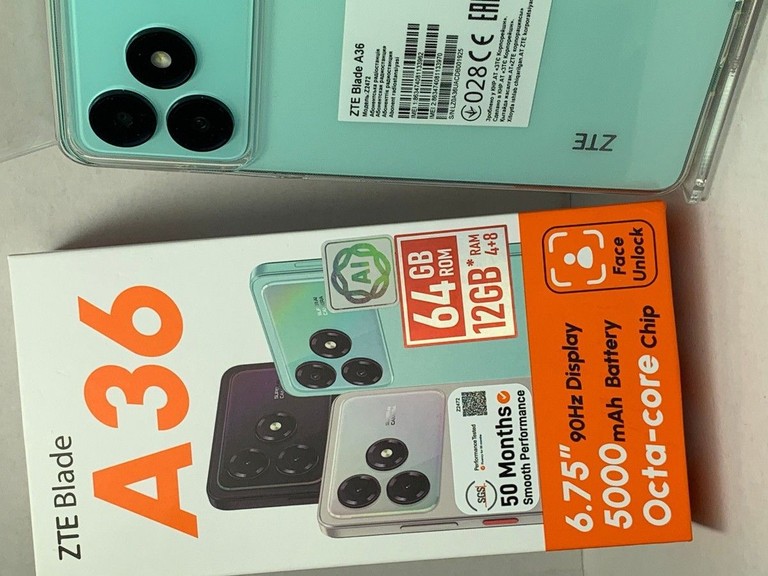Zte Blade A36 4/64GB Green Код:01-200937725. Изображение 5