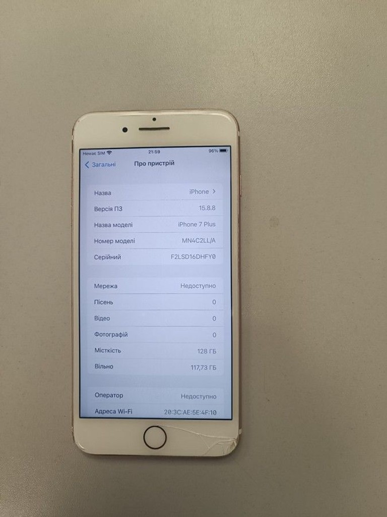 Дешево Apple iphone 7 plus 128gb з ломбарду