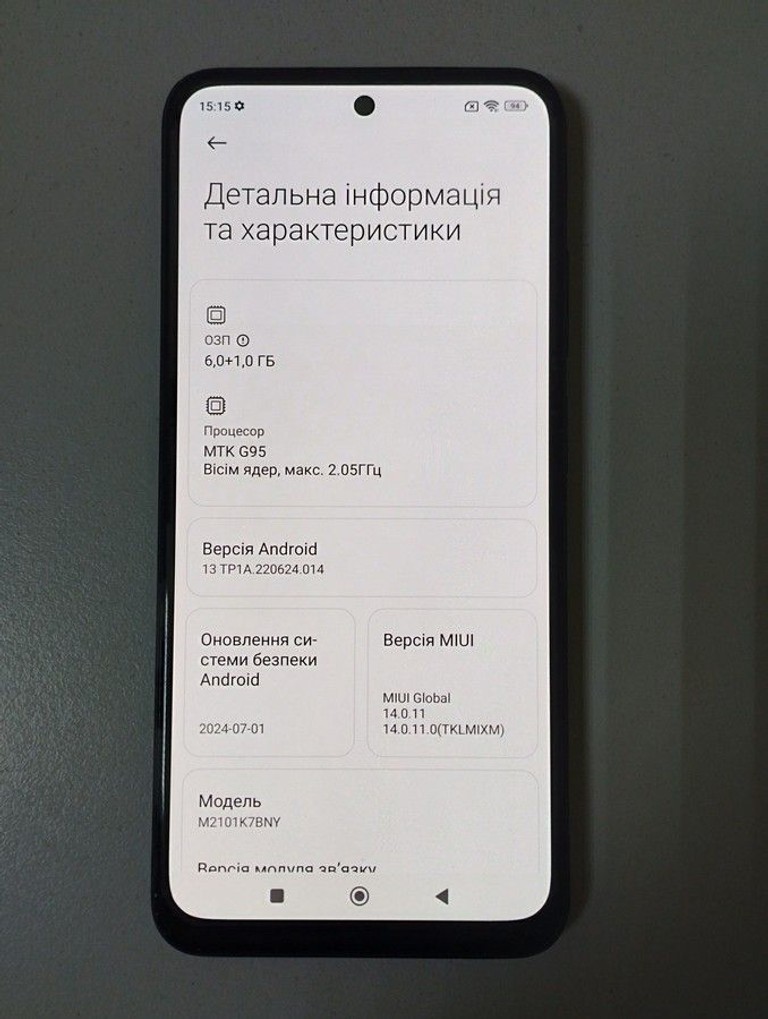 Xiaomi redmi note 10s 6/64gb Код:01-200975260. Зображення 5