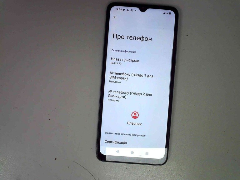 Купити Xiaomi redmi a3 3/64gb Б/У