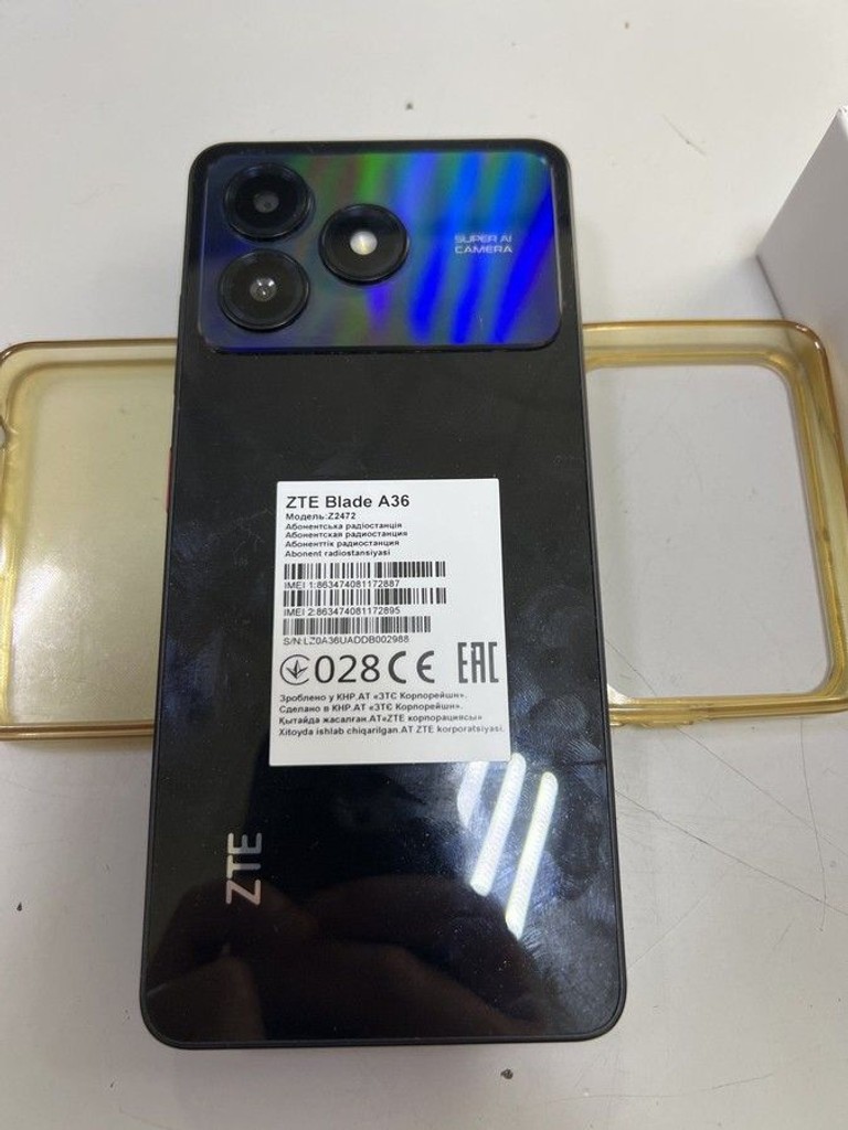 Оголошення Zte Blade A36 4/64GB Green Б/У