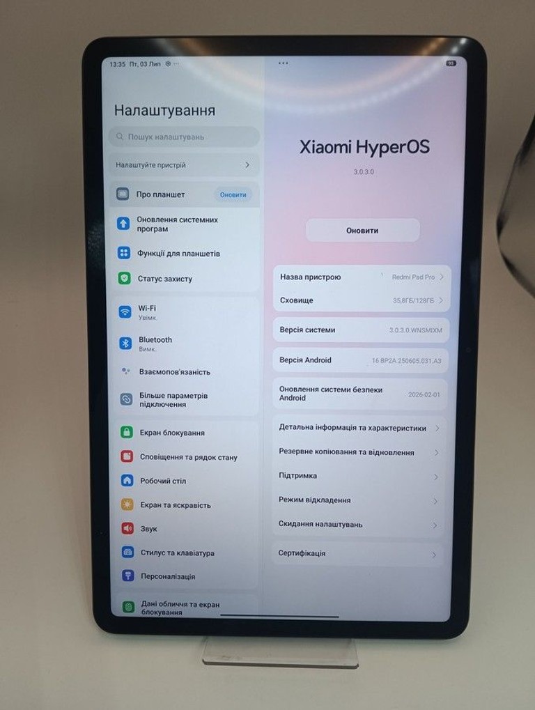 Xiaomi redmi pad pro 6/128gb Код:01-201004560. Изображение 10