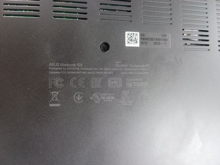 Розпродаж Asus 15/ryzen 5 7530u ddr4/16gb ddr4/hdd *відсутній/ssd 512 gb/*інтегрована, продавець Техноскарб