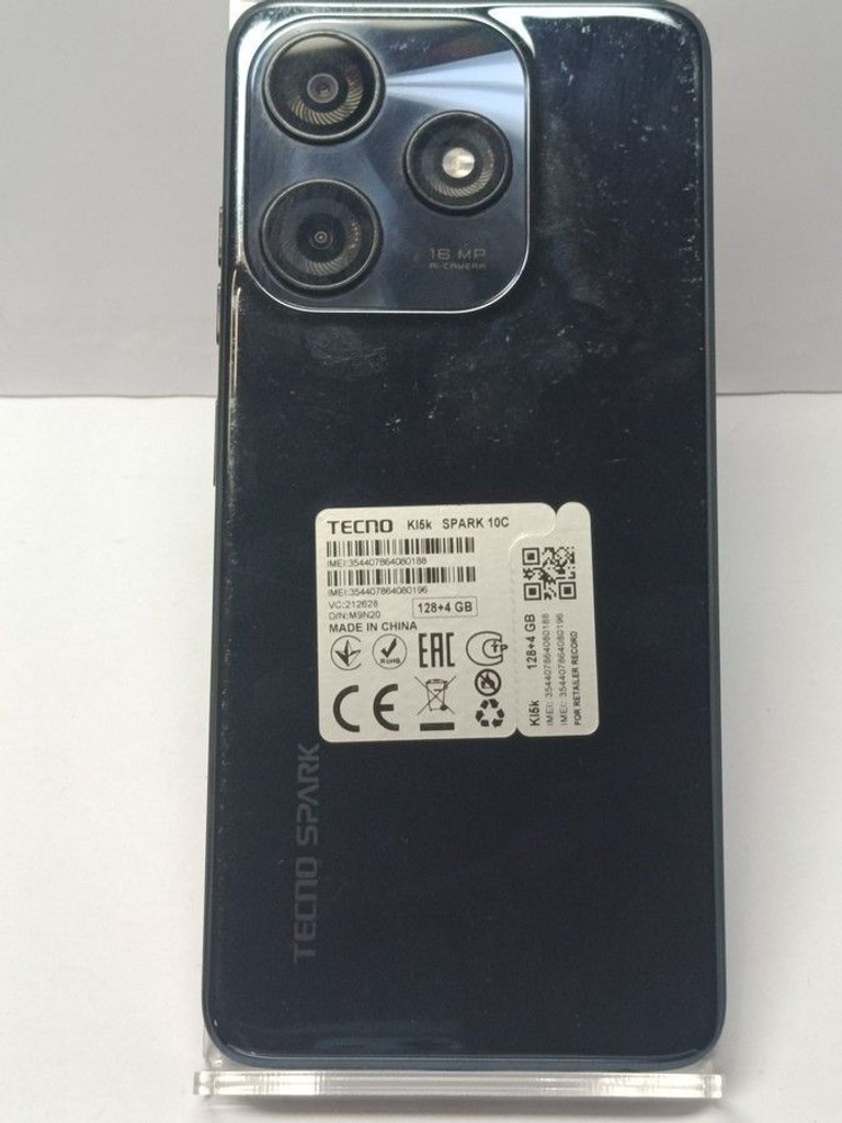 Оголошення Tecno spark 10c 4/128gb Б/У