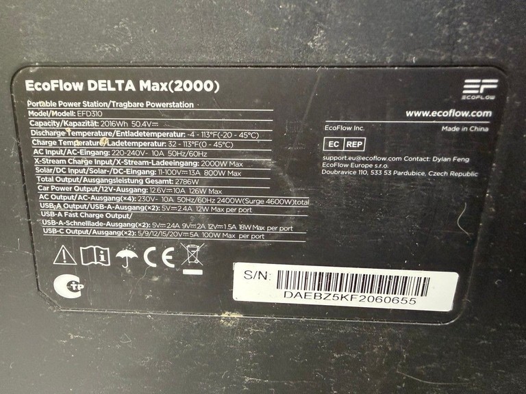 Ecoflow delta max 2000 Код:01-201067706. Зображення 6