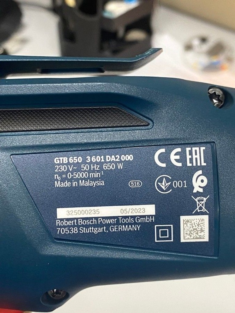 Bosch gtb 650 Код:01-201094826. Зображення 11