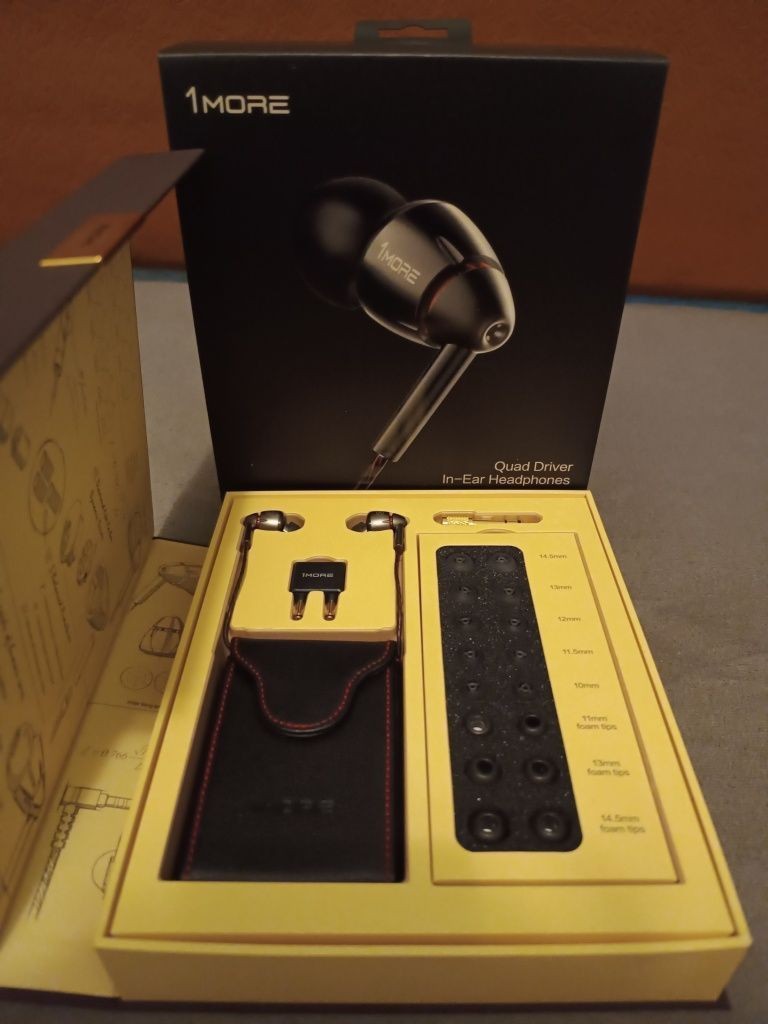 Оголошення 1More quad driver in-ear headphones e1010 Б/У