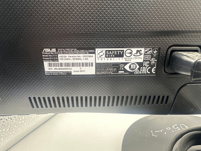 Asus vs229 Код:01-201149936. Изображение 6