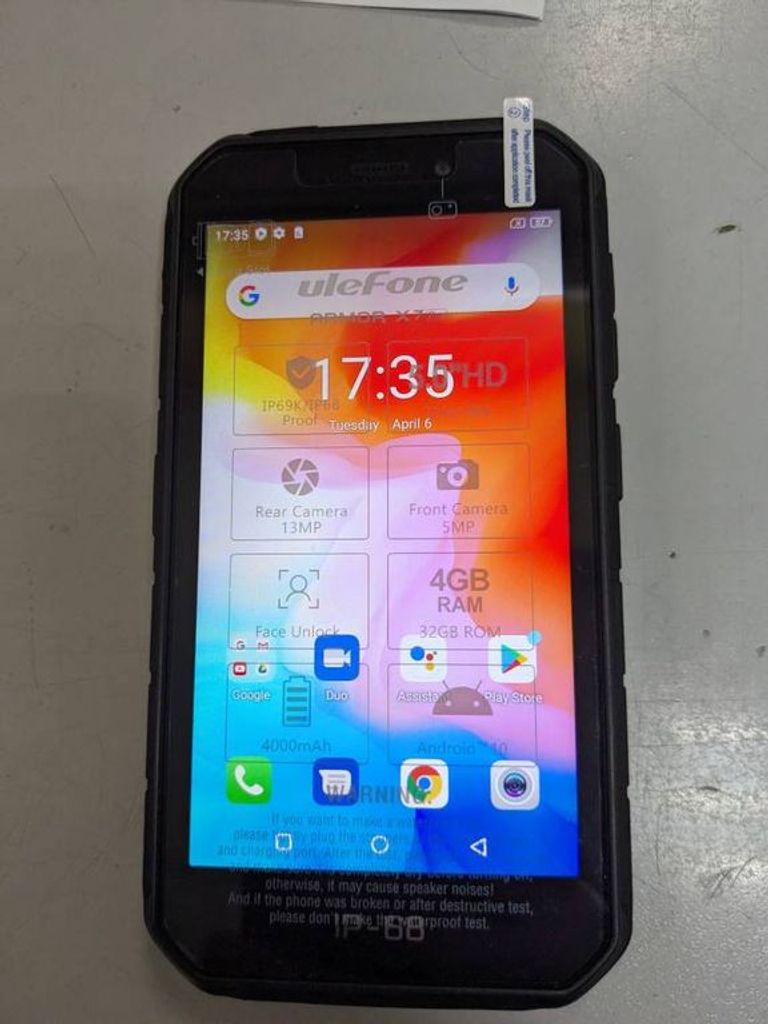 Купить Ulefone Armor X7 2/16GB Orange Б/У