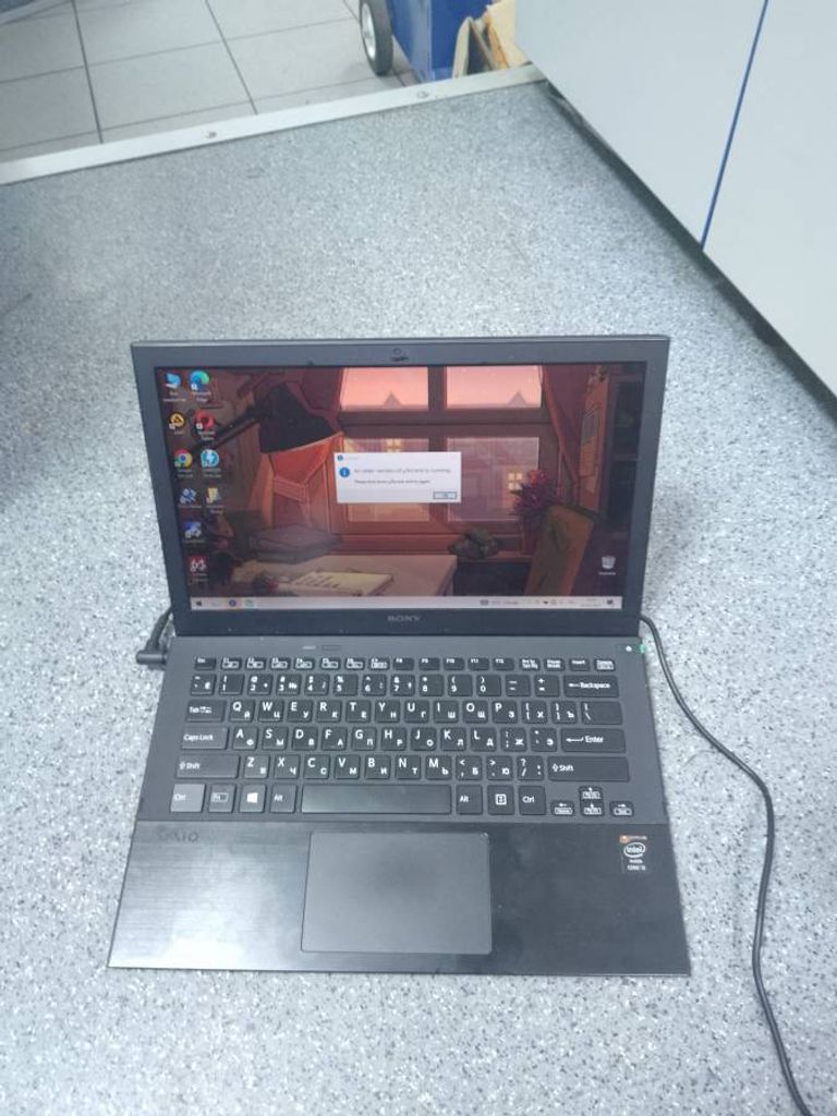 Sony core i5 4200u 1,6ghz/ ram4096mb/ ssd128gb