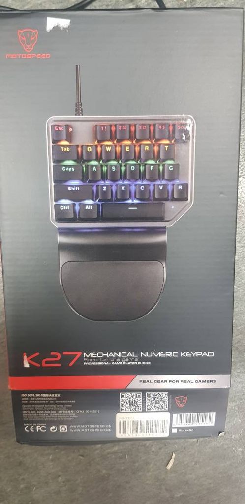 Дешево Motospeed k27 usb eng, outemu з ломбарду