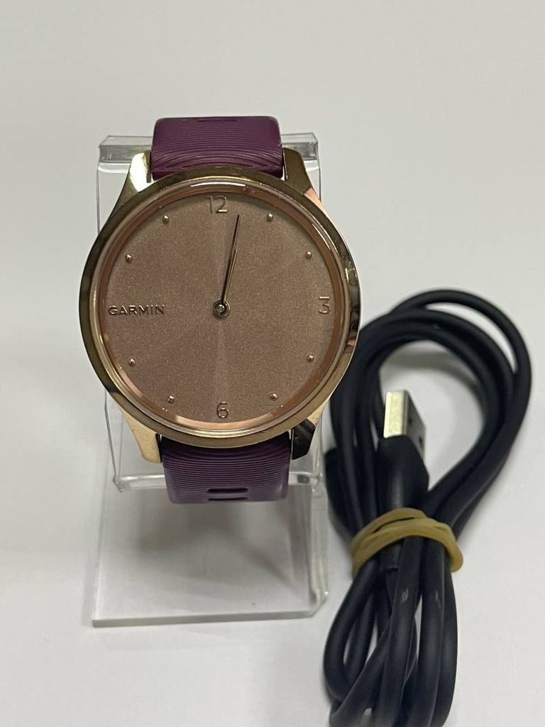 Купить Garmin vivomove luxe premium-black milanese Б/У