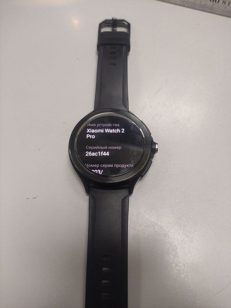 Купити Xiaomi watch 2 pro bluetooth case with fluororubber strap Б/У