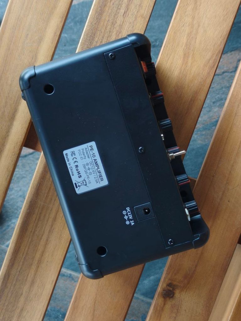 Підсилювач для електрогітари YIWENG, 15 Вт, бездротовий Bluetooth-колонка, підсилювач для акустичної гітари з функцією голосу, 8 Код:null. Изображение 5