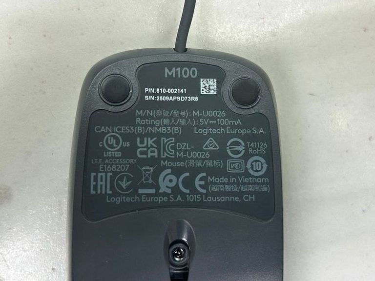 Оголошення Logitech m100 Б/У