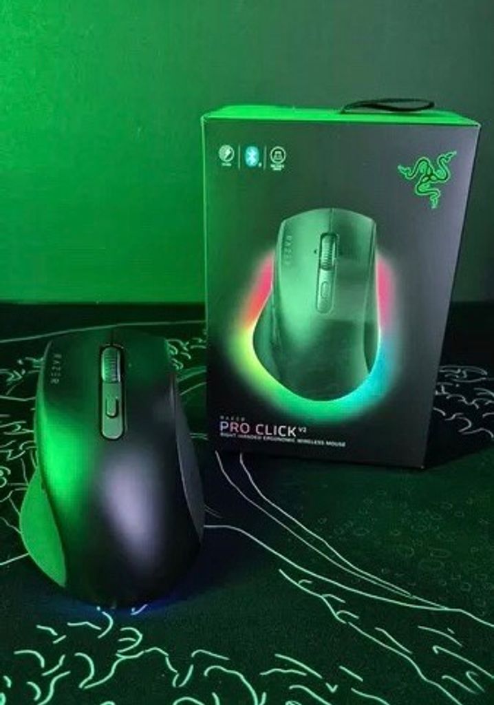 Купить Razer Pro Click V2 Black (RZ01-03900100-R3M1) Б/У