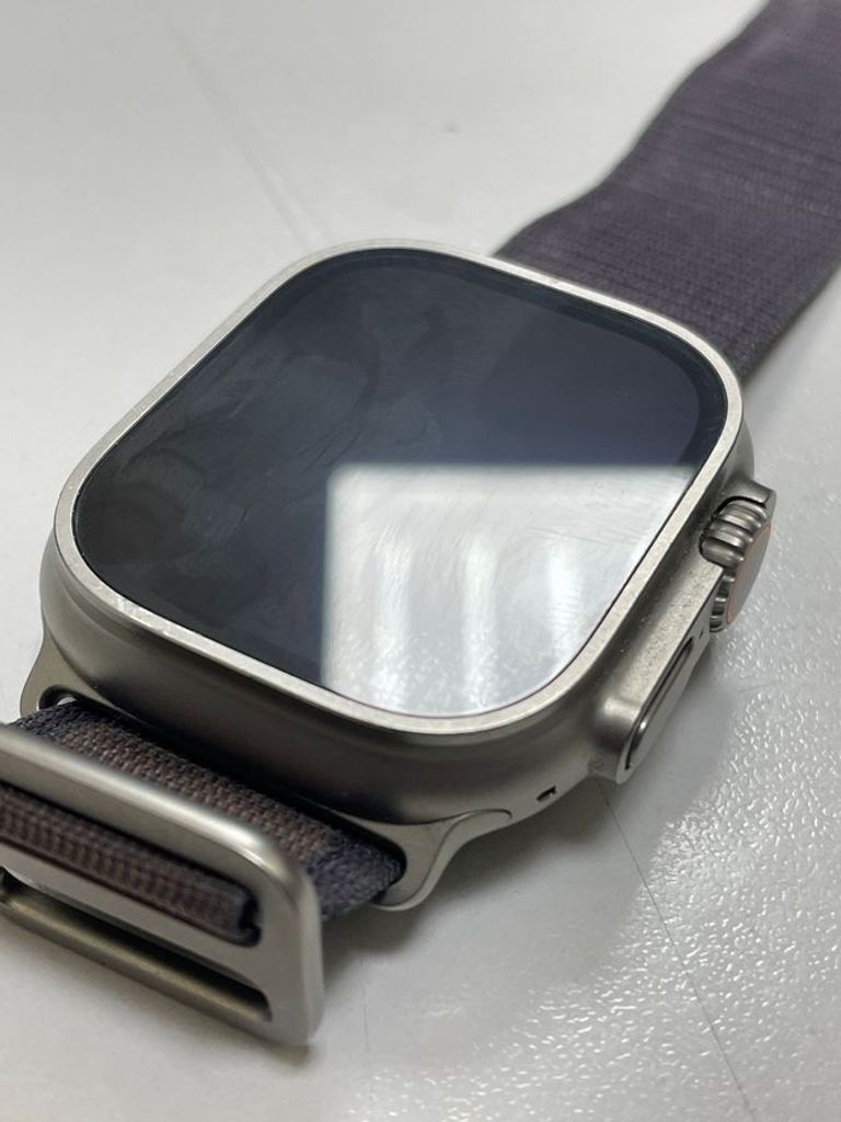Оголошення Apple watch ultra 2 gps + cellular 49mm natural titan. case w. ocean Б/У