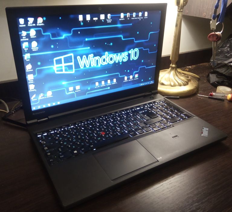 Купить 4*Ядерный LenovoT540p:IntelCorei7-4710MQ NvidiaGeForce GT730M 10/600GB Б/У