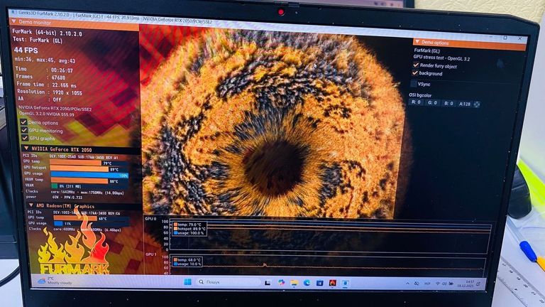 Lenovo 15/ryzen 5 5500u ddr4/8gb ddr4/hdd *відсутній/ssd 512 gb/geforce rtx2050 4gb Код:01-200808139. Изображение 7