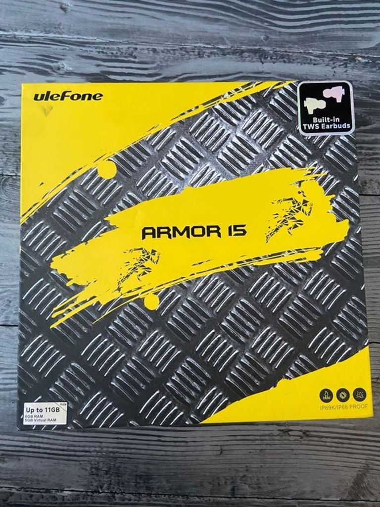Дешиво Ulefone Armor 15 6/128GB Black с ломбарда