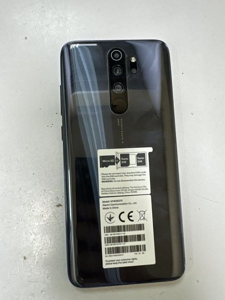 Оголошення Xiaomi Redmi Note 8 Pro 6/64GB Green Б/У