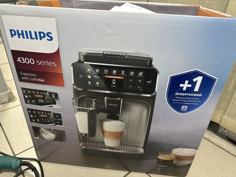 Купить Philips Series 4300 LatteGo EP4346/71 Б/У