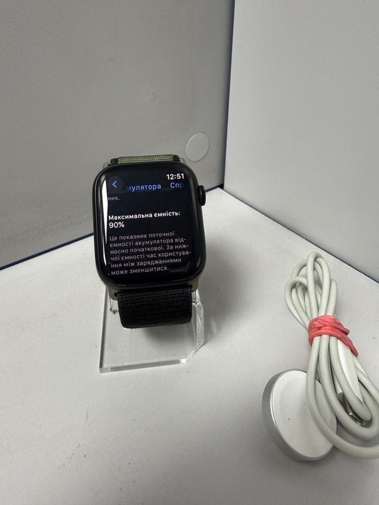 Дешево Apple watch series 8 gps 45mm aluminum case з ломбарду