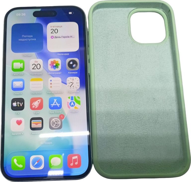 Купити Apple iPhone 15 128GB Green Б/У