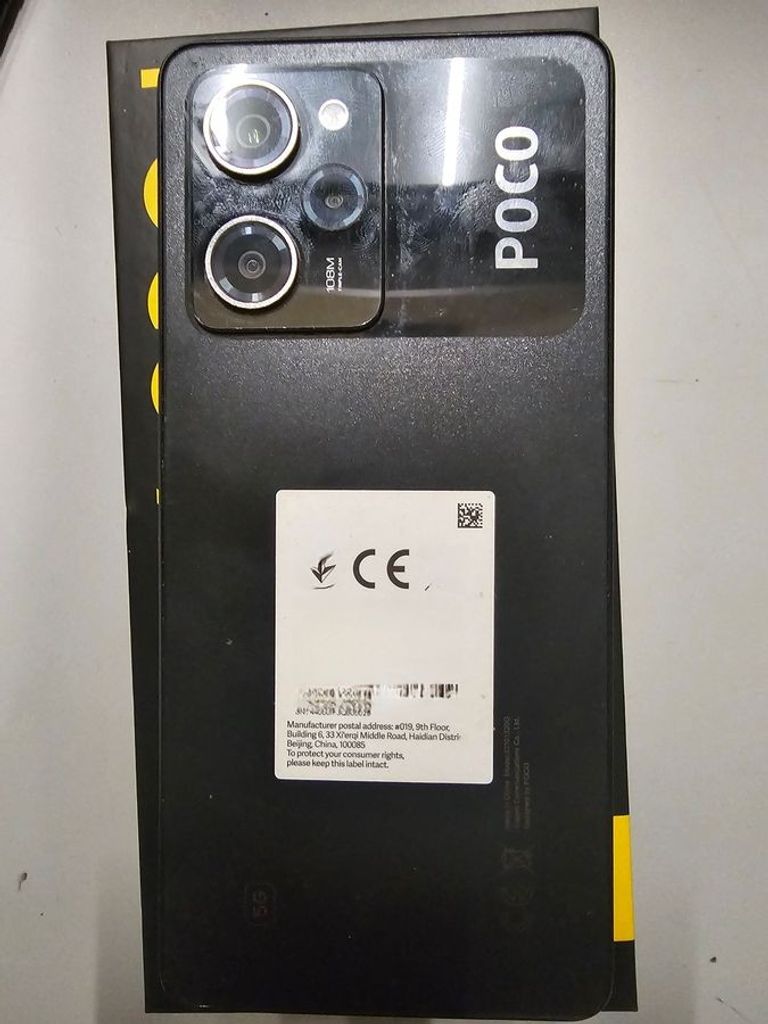 Оголошення Xiaomi Poco X5 Pro 5G 8/256GB Black Б/У