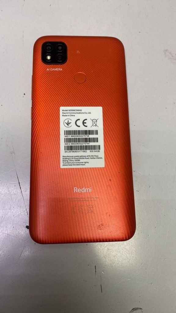 Дешиво Xiaomi redmi 9c nfc 3/64gb с ломбарда