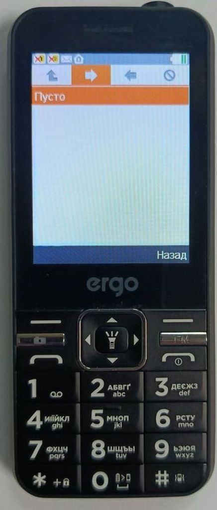 Объявление Ergo E281 Dual Sim Black Б/У