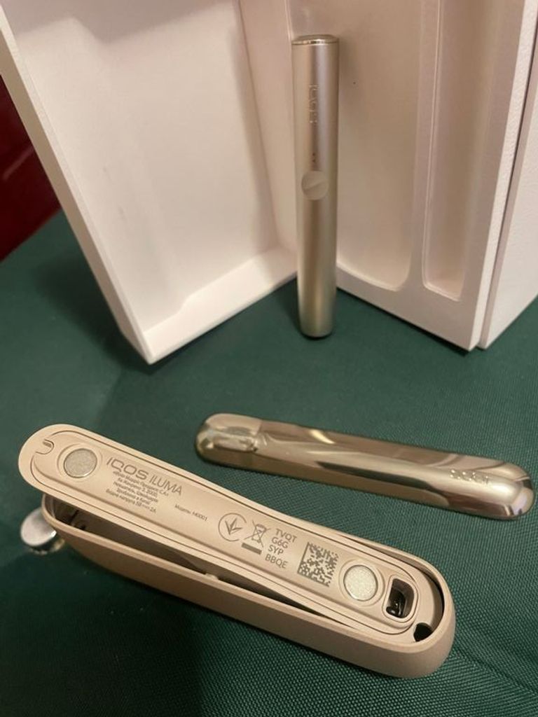 Новий пристрій iqos iluma . Золотий. Запакованний. Гарантія. Код:null. Зображення 5
