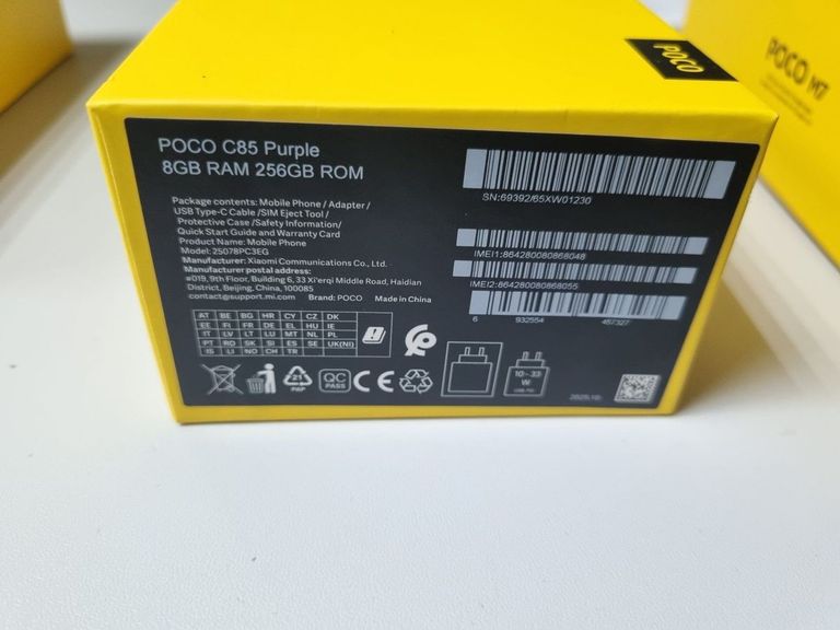 Оголошення Poco C85 8/256GB Black Б/У