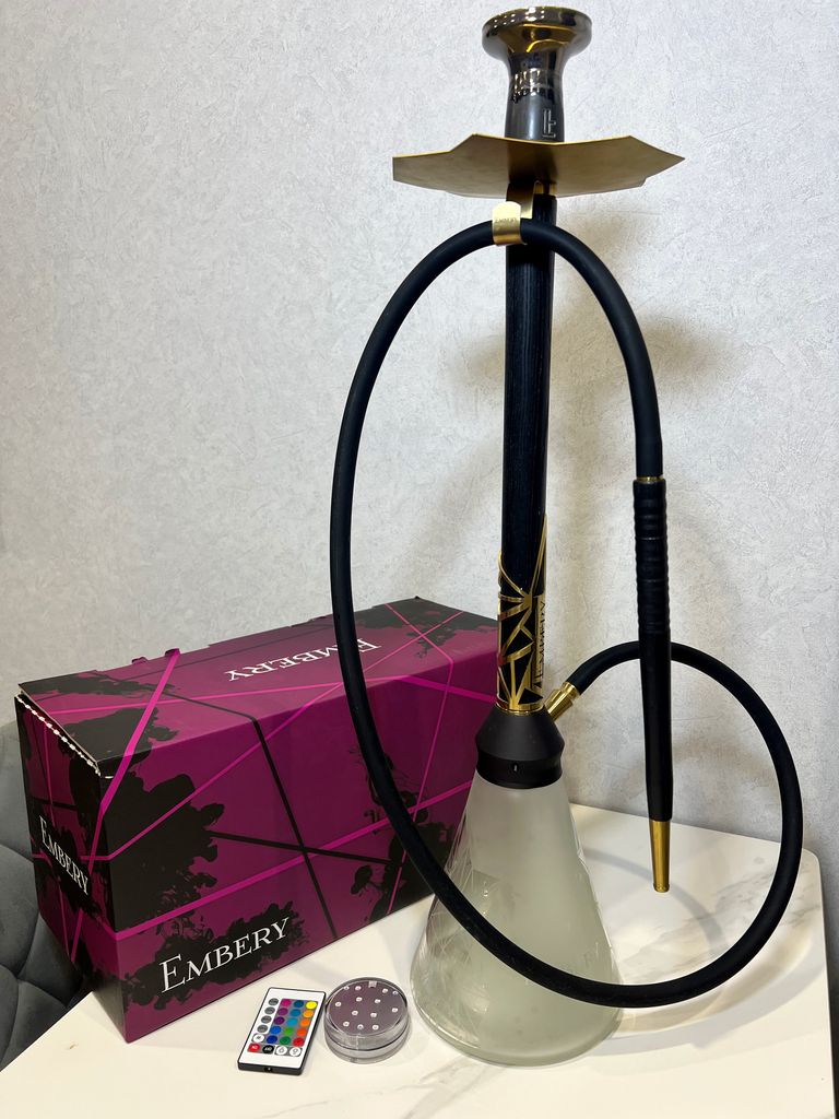 Купити Embery Wood ENVOLVE Hookah GOLD/Black Б/У