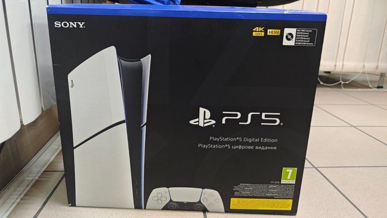 Sony PlayStation 5 Slim Digital Edition 825GB White (1000040658) Код:01-200923855. Зображення 6