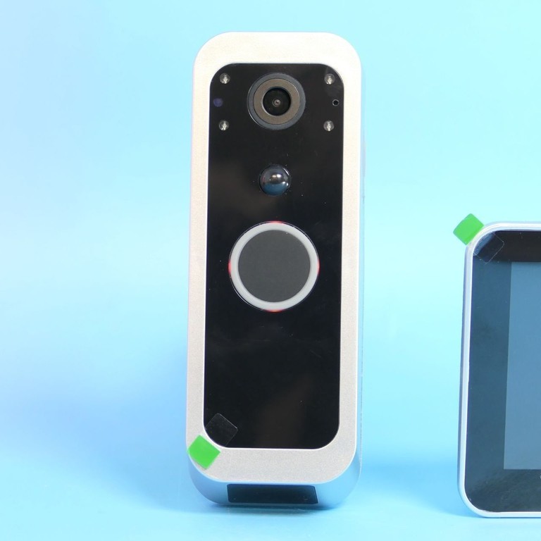 та портативним монітором, з нічним баченням та активним розпізнаванням людини, живлення від батареї, б Код:null. Изображение 5