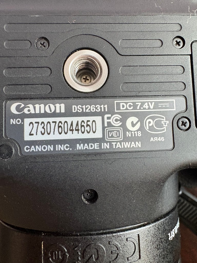 Canon EOS 600D kit (18-55 mm) DC EF-S Код:null. Изображение 4