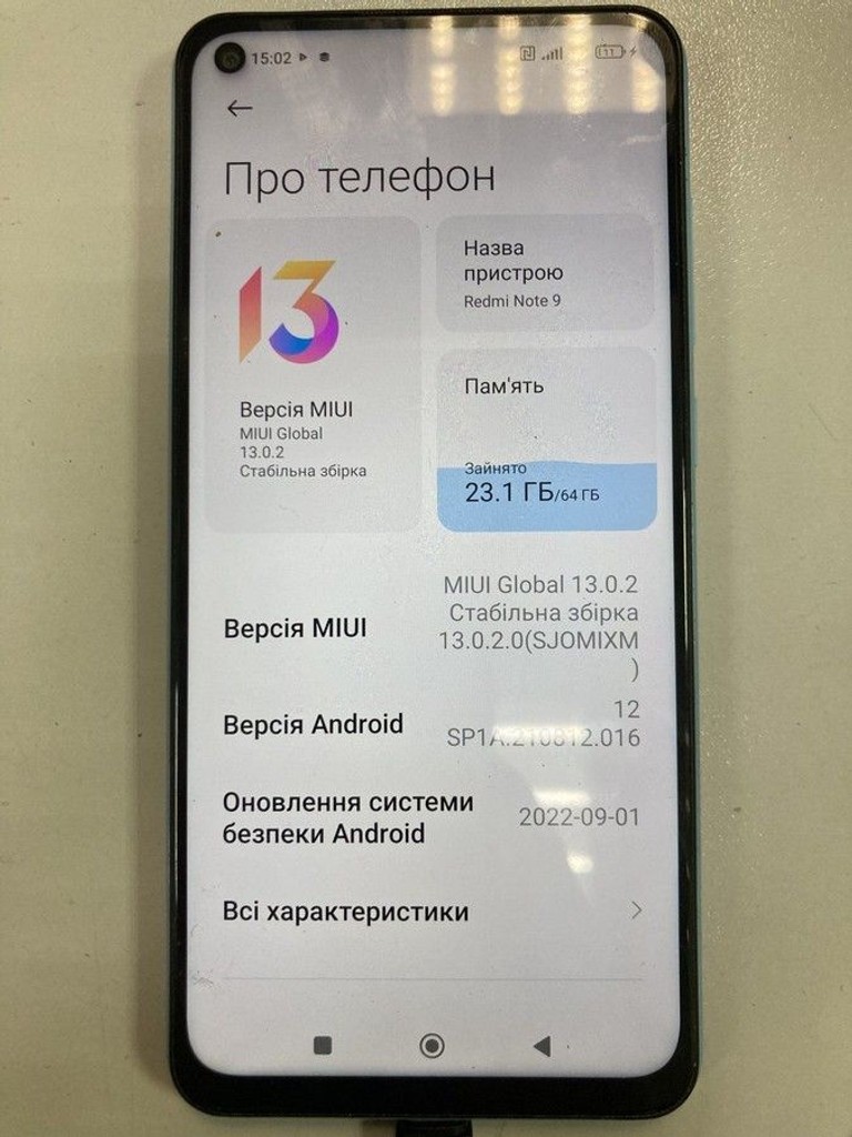 Дешево Xiaomi redmi note 9 3/64gb з ломбарду