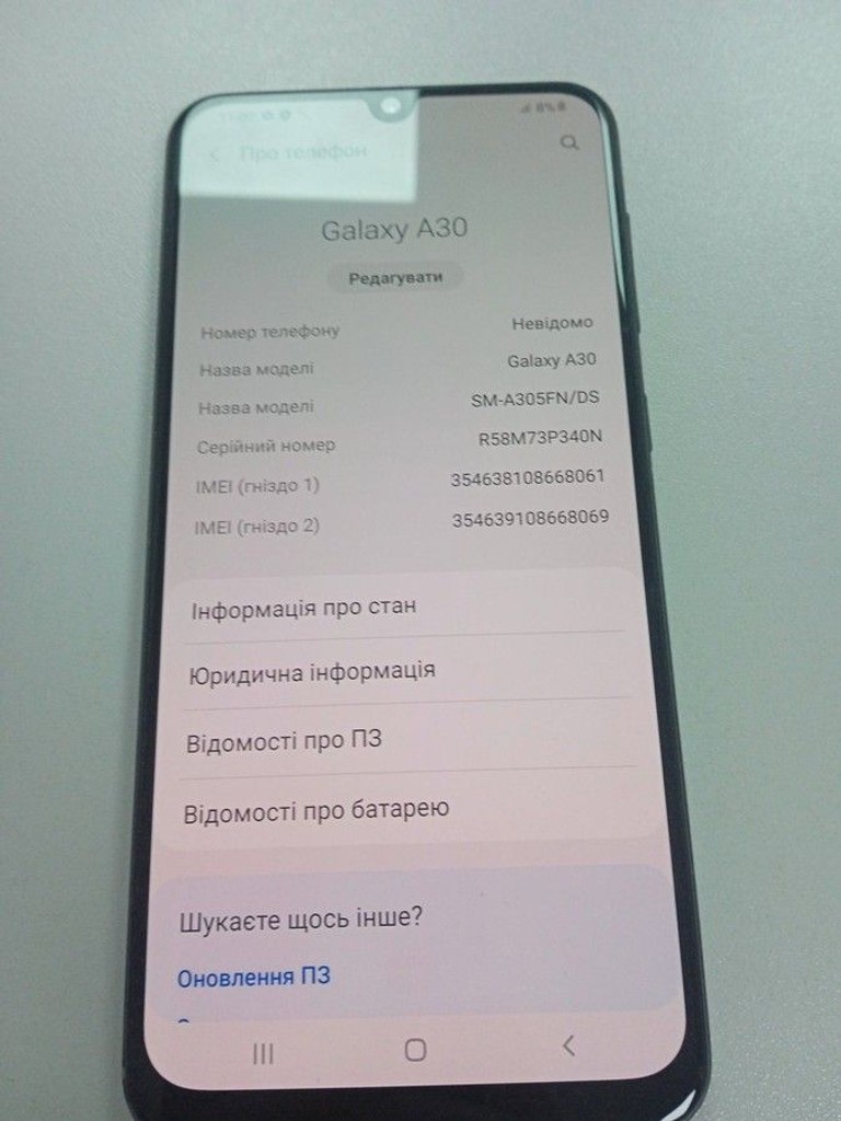 Дешево Samsung galaxy a30 2019 3/32gb з ломбарду
