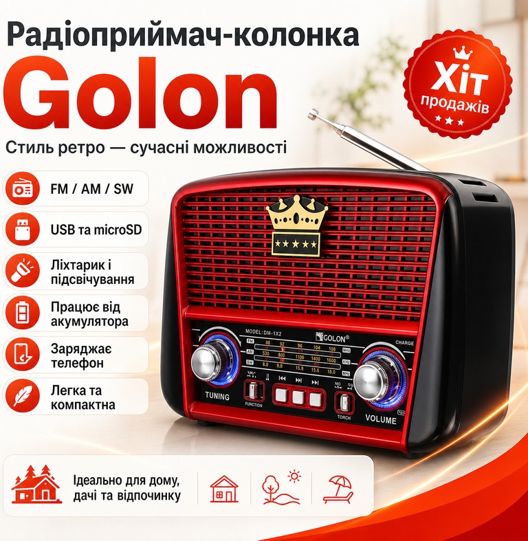 Купити Golon RX-BT455S AM Б/У