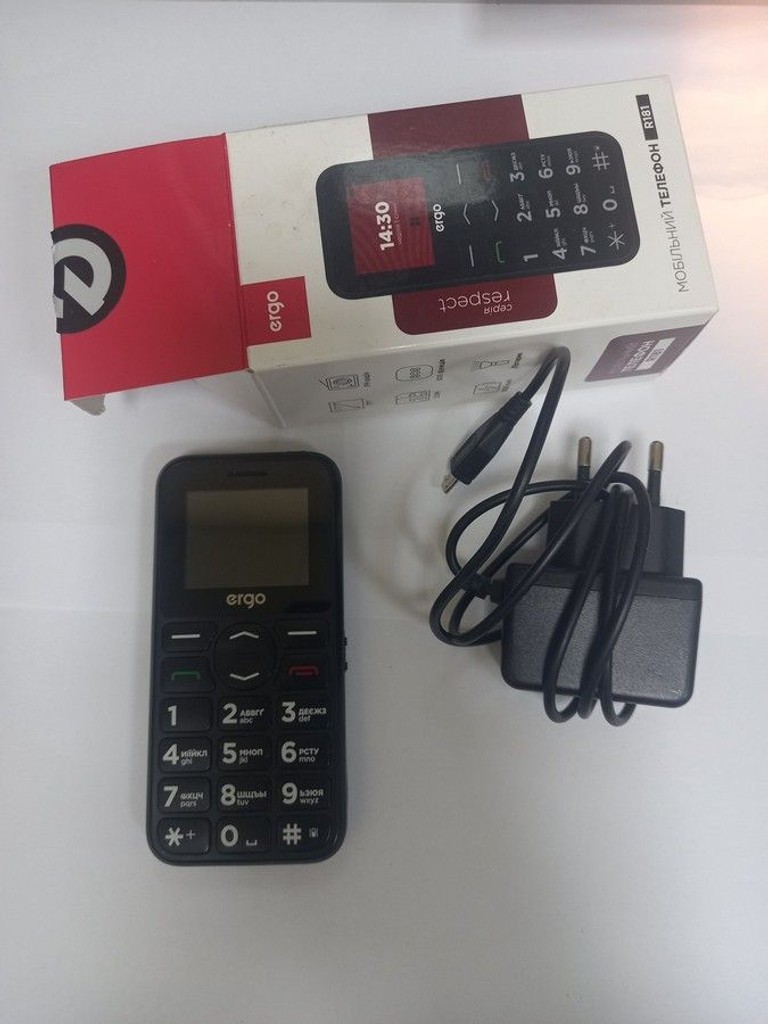 Ergo R181 Dual Sim Black Код:01-201005894. Зображення 6