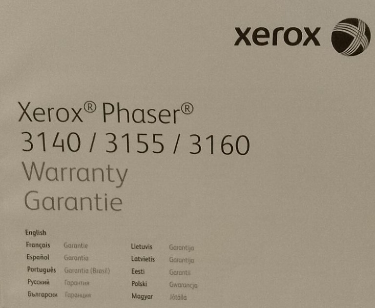 Принтер б/в лазерний ч/б Xerox Phaser 3140 Код:null. Изображение 4