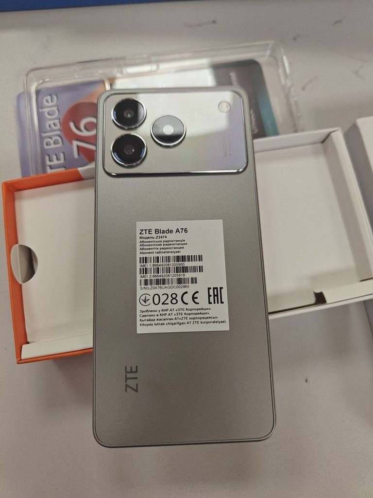 Оголошення Zte Blade A76 4/128GB Gray Б/У