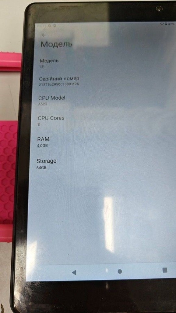 Оголошення Pritom tab 8 plus l8 4/64gb Б/У