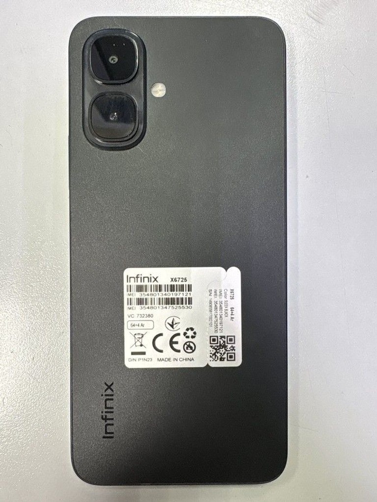 Купить Infinix Smart 10 4/64GB Sleek Black Б/У