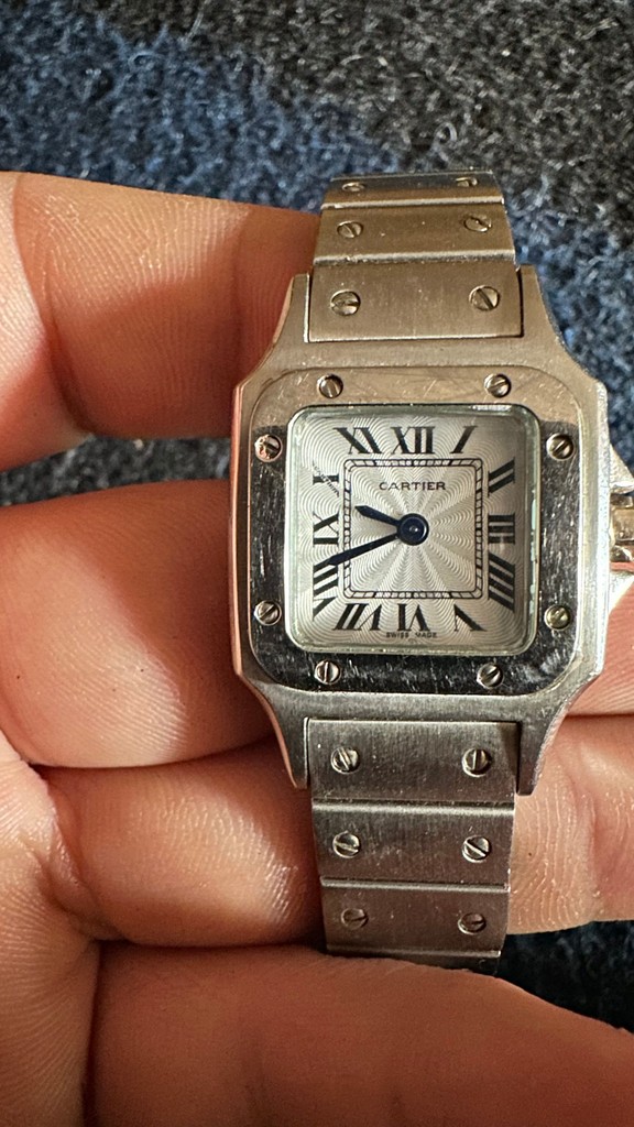 Оголошення Cartier Santos Galbée 29mm Steel (Ref. 987901)  Б/У