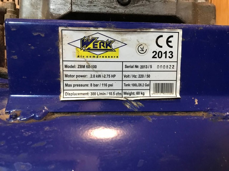 Оголошення Werk ZBM 60-100 Б/У
