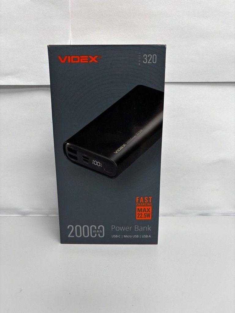 Купити Videx vpb-320 22.5w 20000mah Б/У